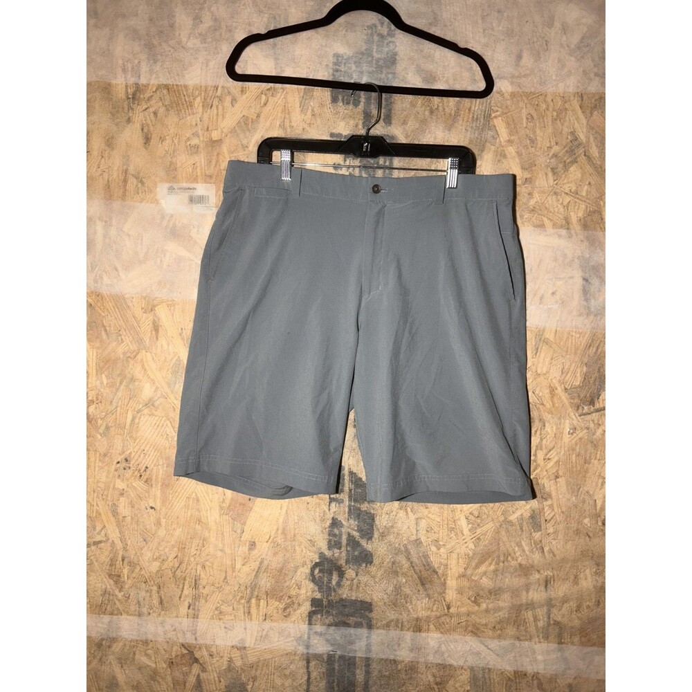 Nike Tour Performance Golf Shorts Size 36 Mens Dri Fit Gray Flat Front
